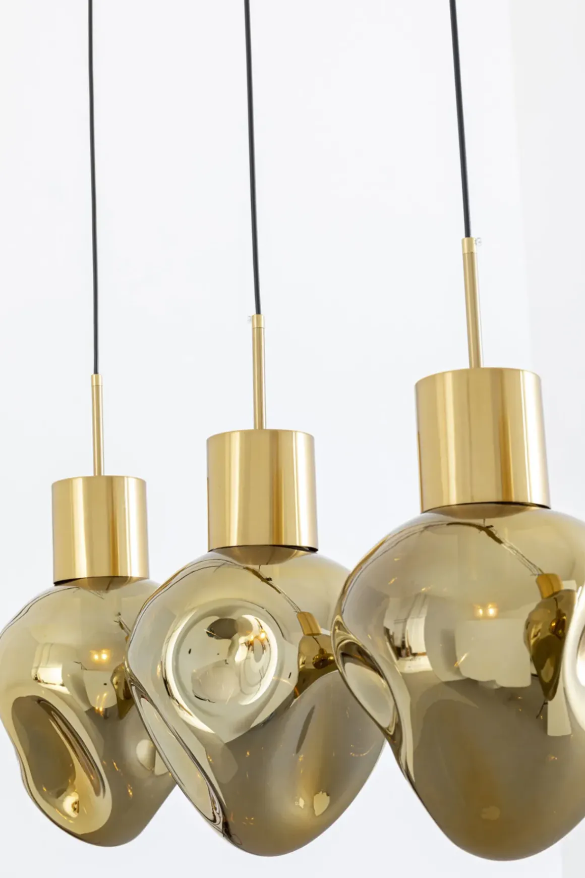 Taklampa Supernova - Pendel Amber 120cm - KARE Design