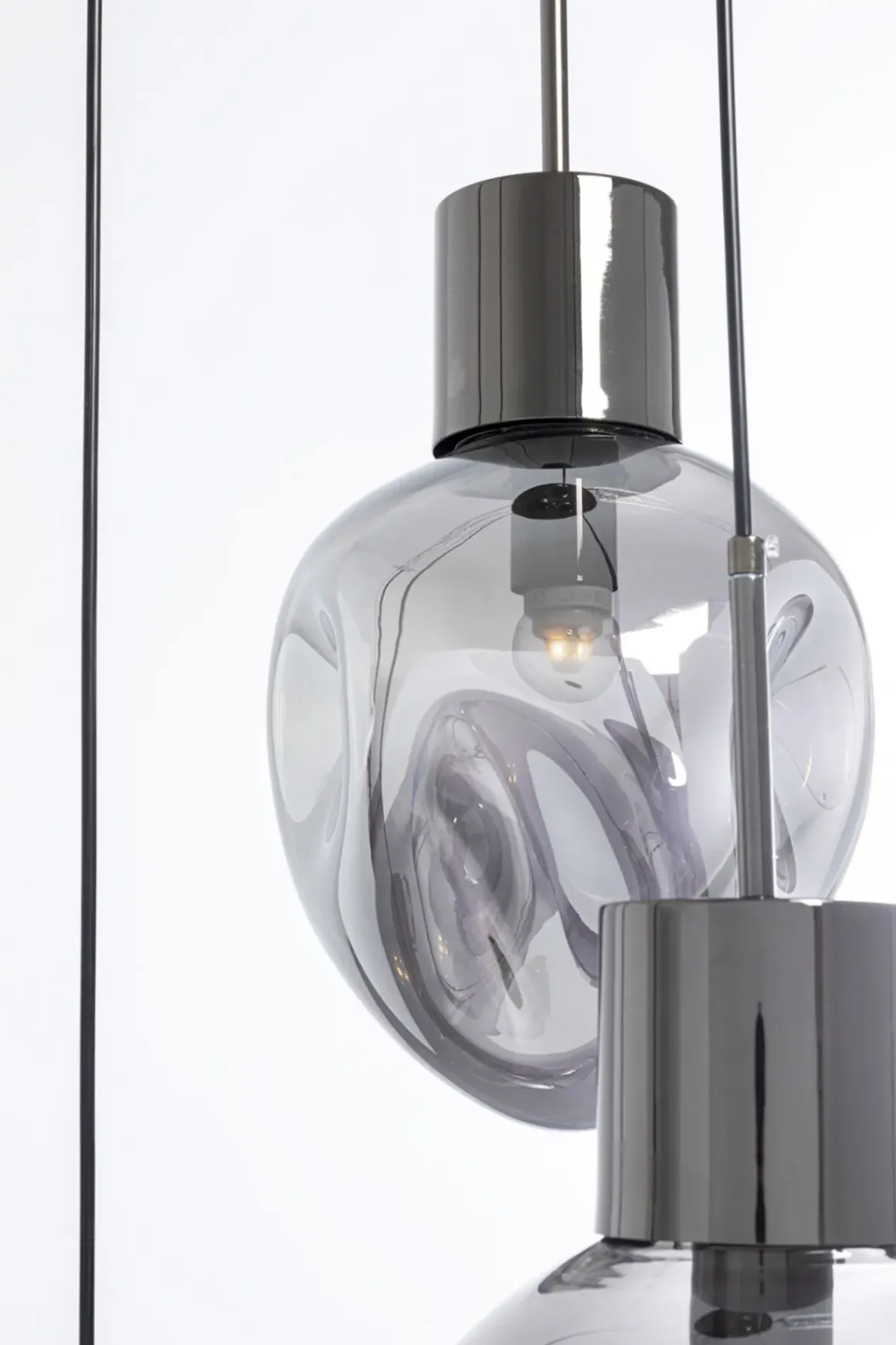 Taklampa Supernova - Pendel Smoky Tre Ø45cm - KARE Design
