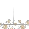 Taklampa Universe - Krom, 110cm - KARE Design