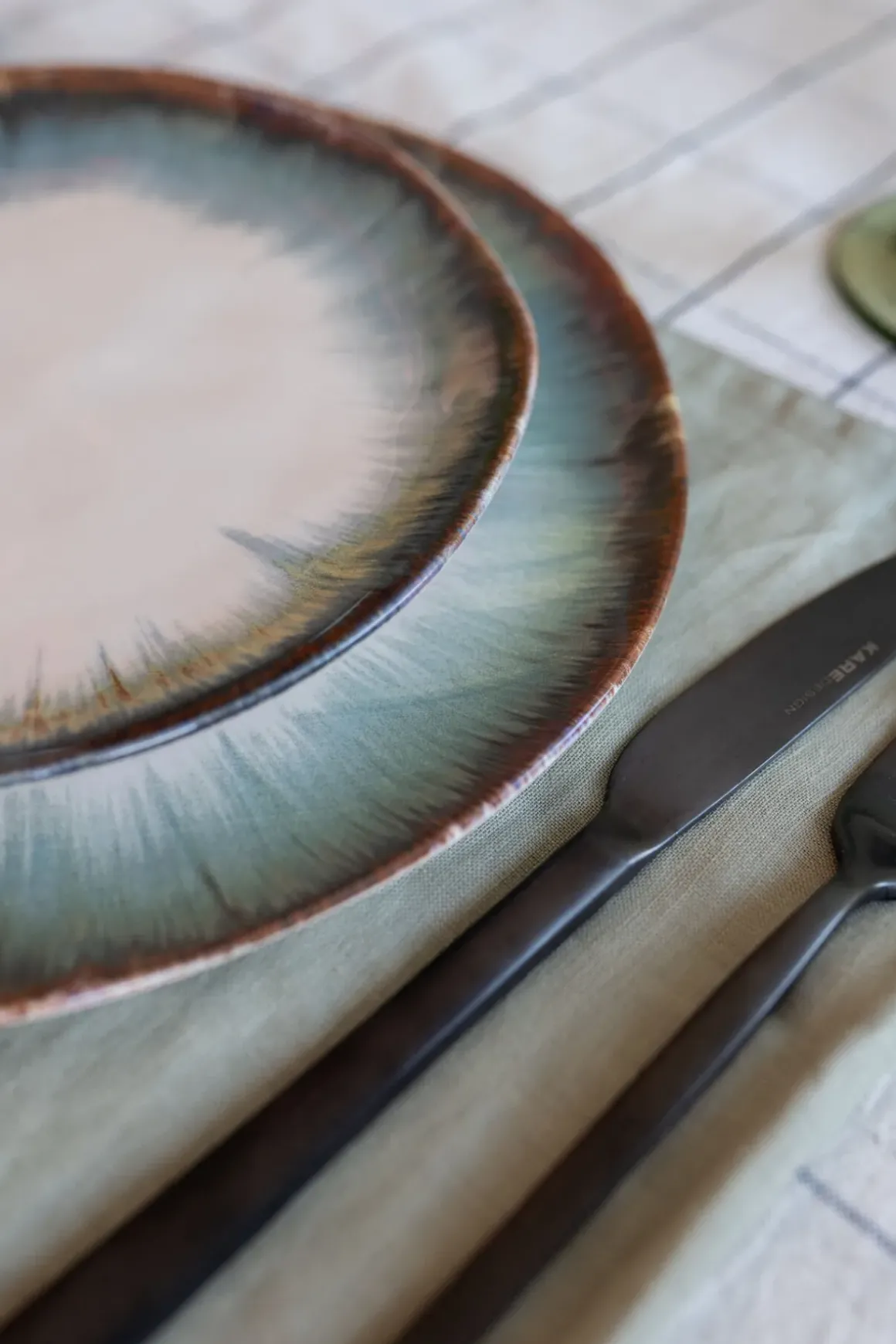 Tallrik Laguna Blå Ø26cm - KARE Design