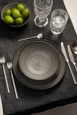 Tallriksset Tokyo - Svart Porslin, 12 delar - KARE Design