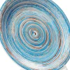 Tallrik Swirl Blå Ø19cm - KARE Design