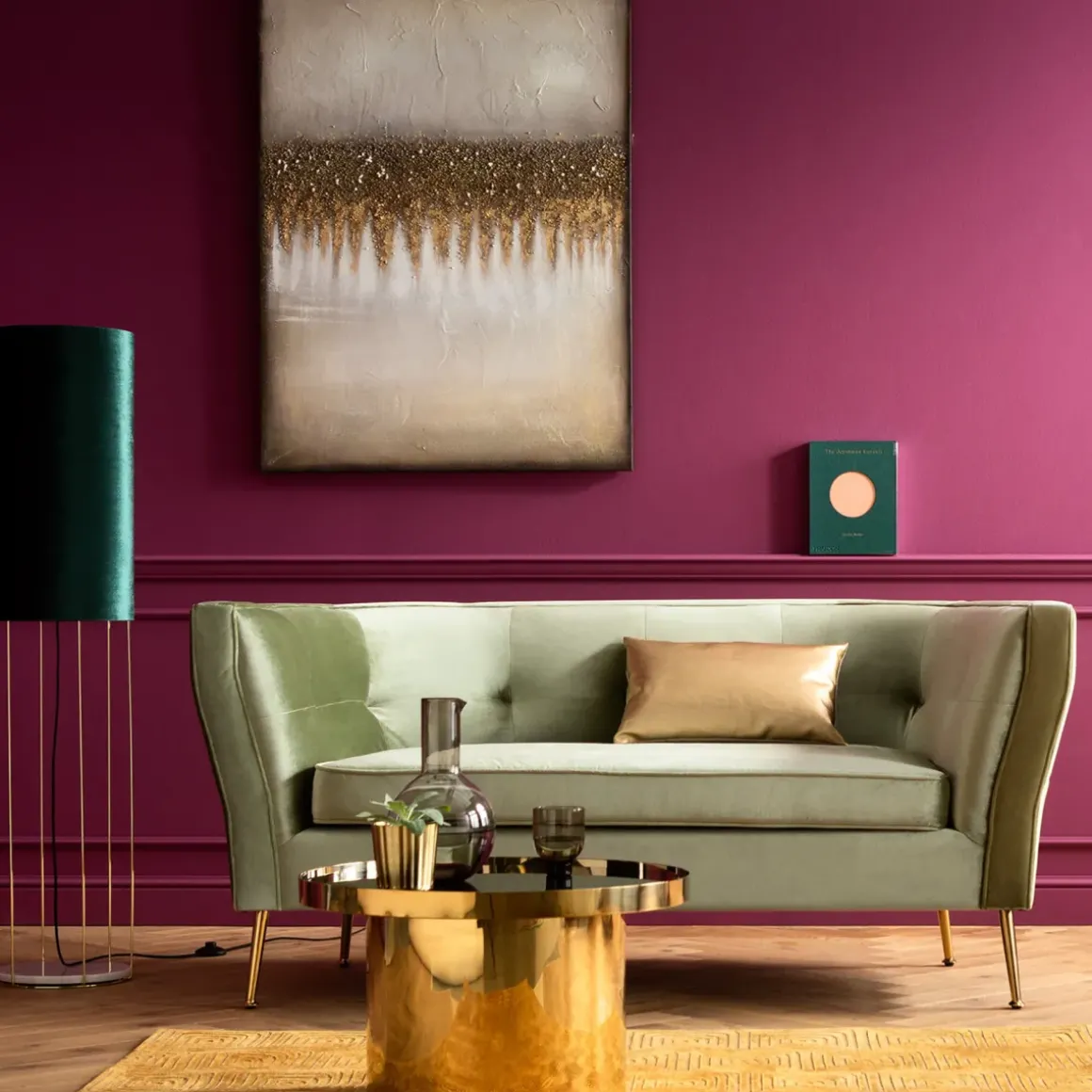 Tavla Abstract Fields 90x120cm - KARE Design