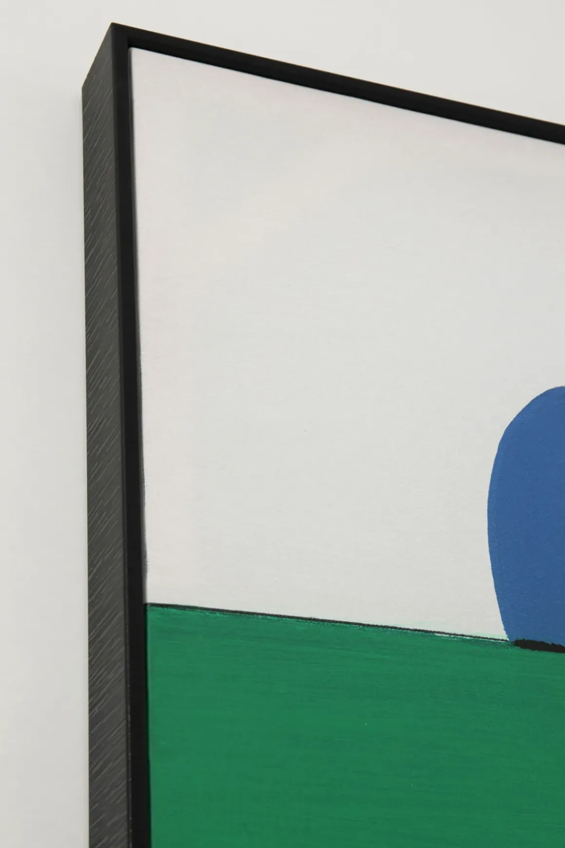 Tavla Abstract Shapes - Grön, 73x143cm - KARE Design