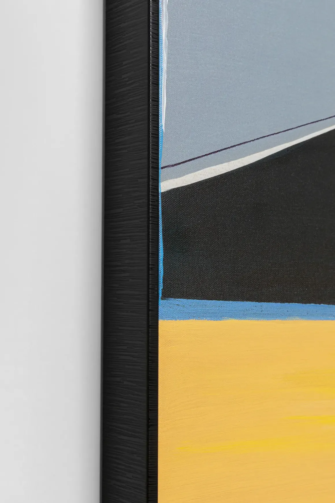 Tavla Abstract Shapes - Orange, 73x143cm - KARE Design