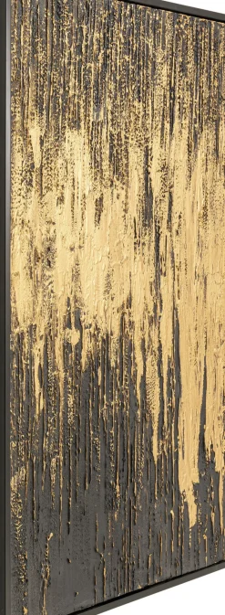 Tavla Abstract Svart - Akryl, 80x120cm - KARE Design