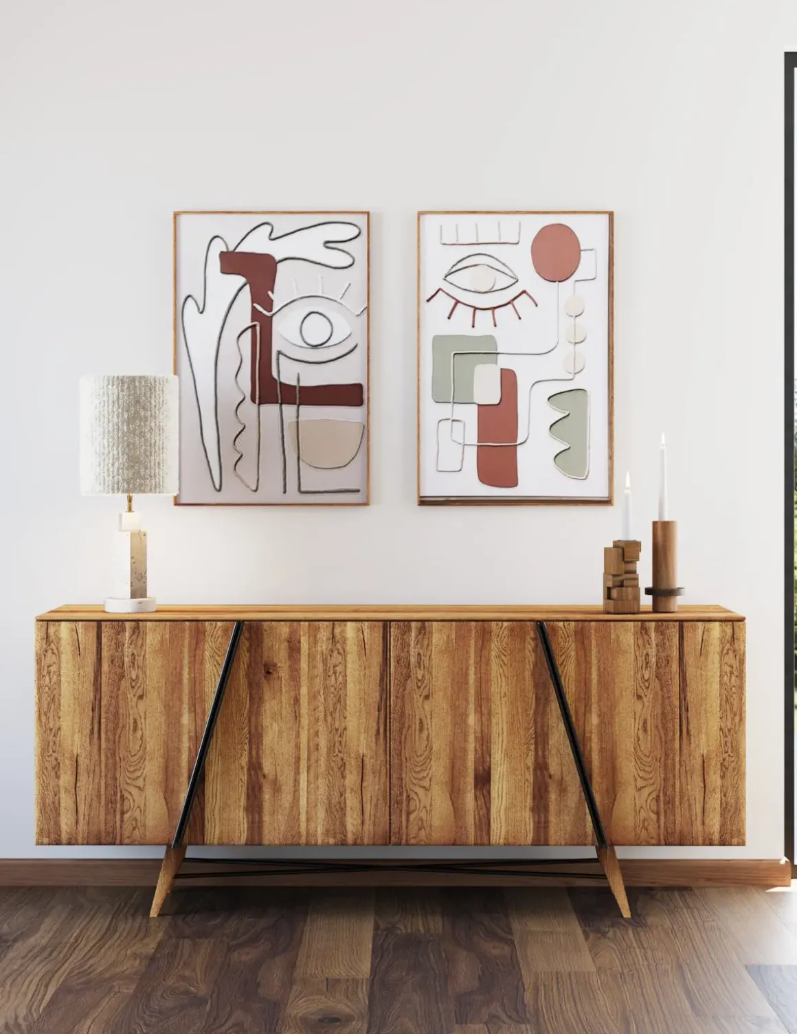 Tavla Art Eye Left - Canvas, 60x90cm - KARE Design