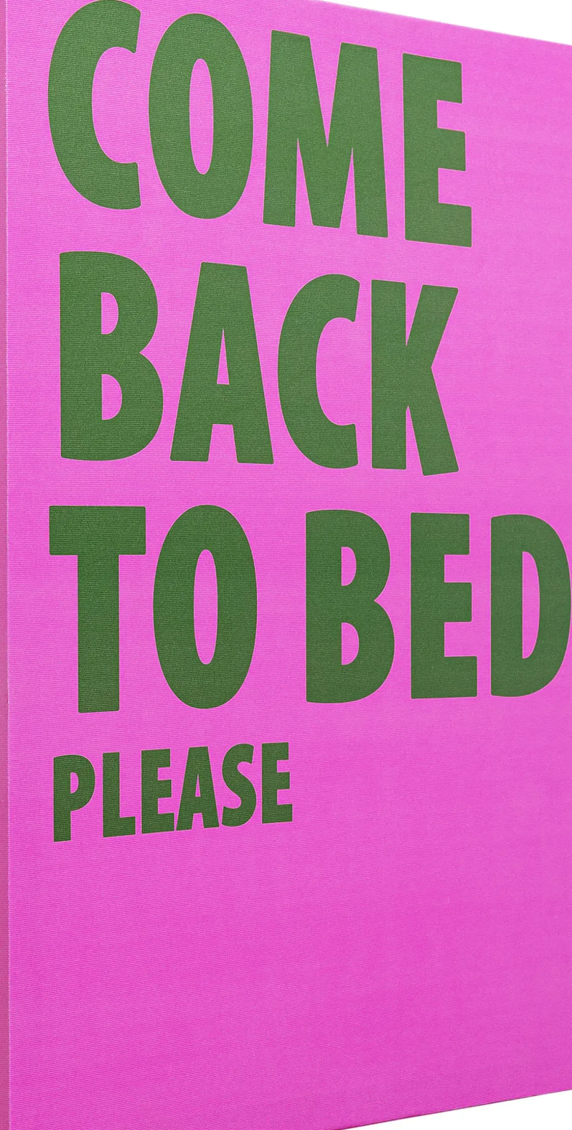 Tavla Come Back To Bed, 40x50cm - KARE Design