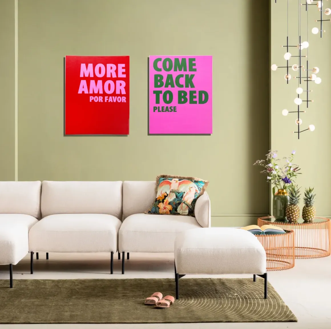Tavla Come Back To Bed, 40x50cm - KARE Design