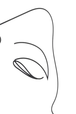 Tavla Drawing Lady, 63x93cm - KARE Design