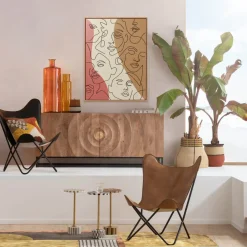 Tavla Faccia Arte Tri Colore - 120x90cm - KARE Design