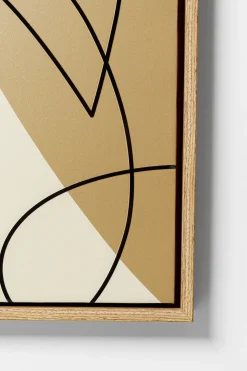 Tavla Faccia Arte Tri Colore - 120x90cm - KARE Design