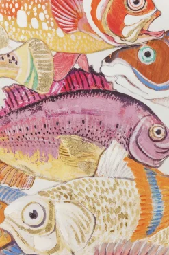 Tavla Fish Meeting 1 - Akryl, 75x100cm - KARE Design