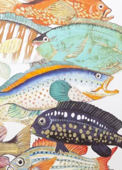 Tavla Fish Meeting 2 - Akryl, 75x100cm - KARE Design