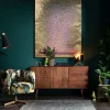 Tavla Flower Boat - Guld/Rosa, 120x160cm - KARE Design