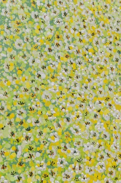 Tavla Flower Boat - Lila/Vit, 80x100cm - KARE Design