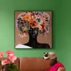Tavla Flower Hair - 120x120cm - KARE Design