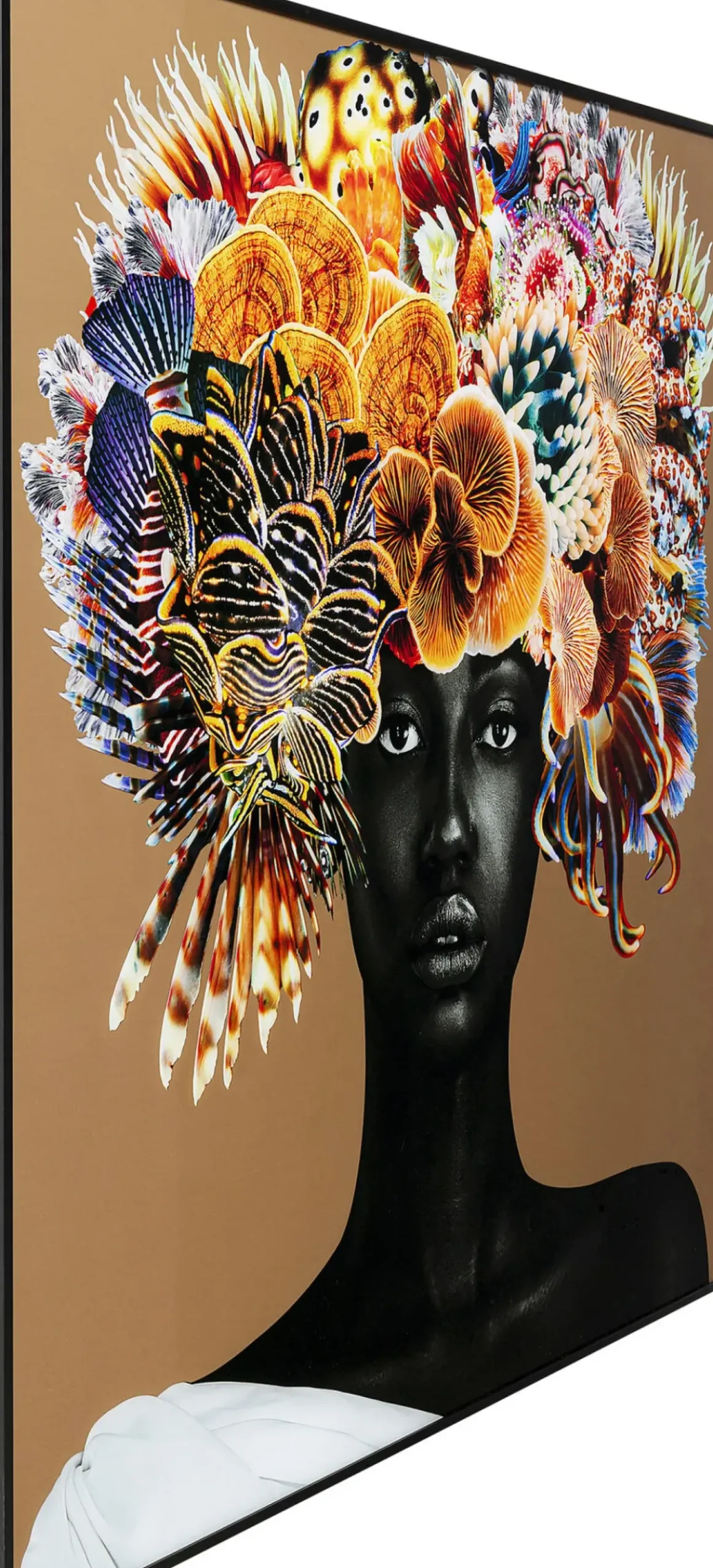 Tavla Flower Hair - 120x120cm - KARE Design