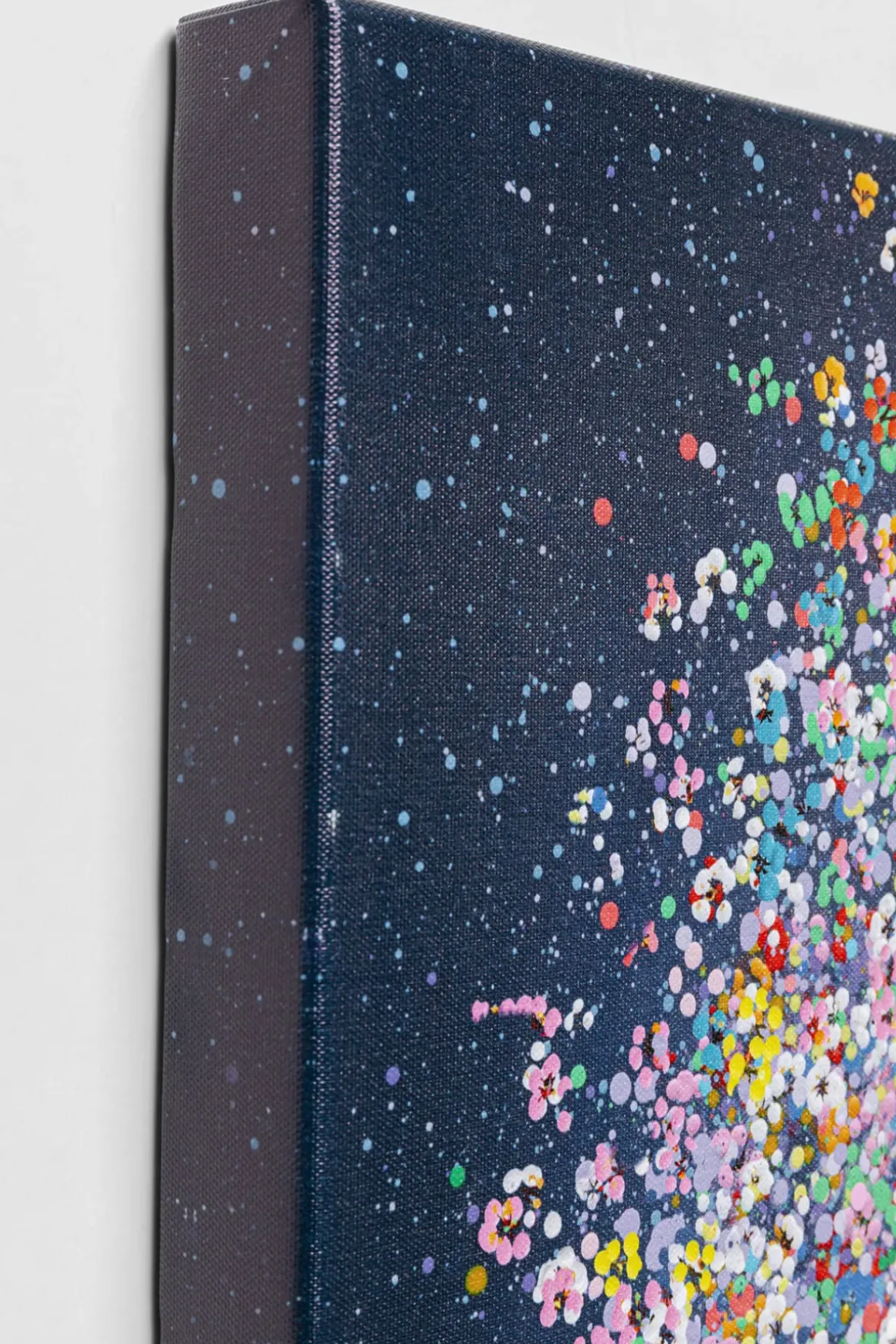 Tavla Flying Elephant At Night - Canvas, 160x120cm - KARE Design