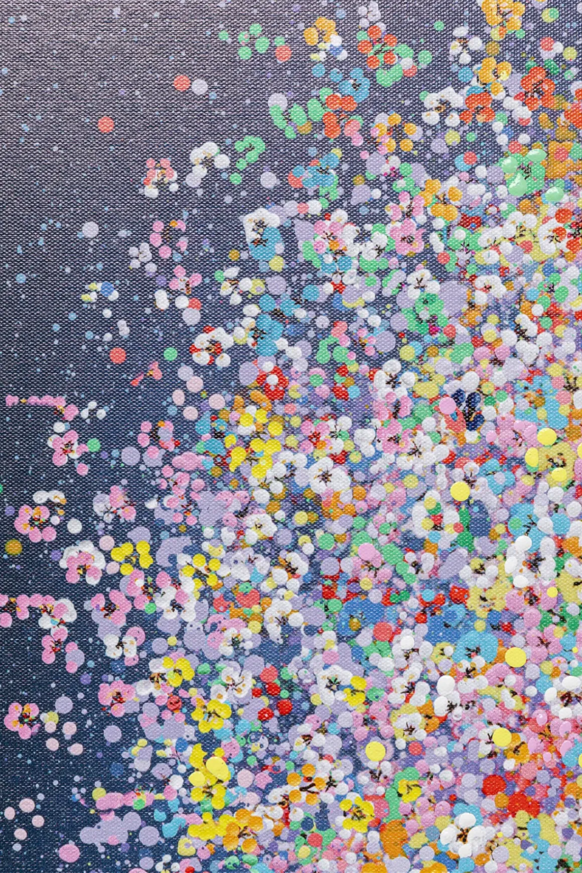 Tavla Flying Elephant At Night - Canvas, 160x120cm - KARE Design