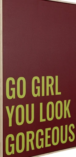 Tavla Go Girl, 50x70cm - KARE Design