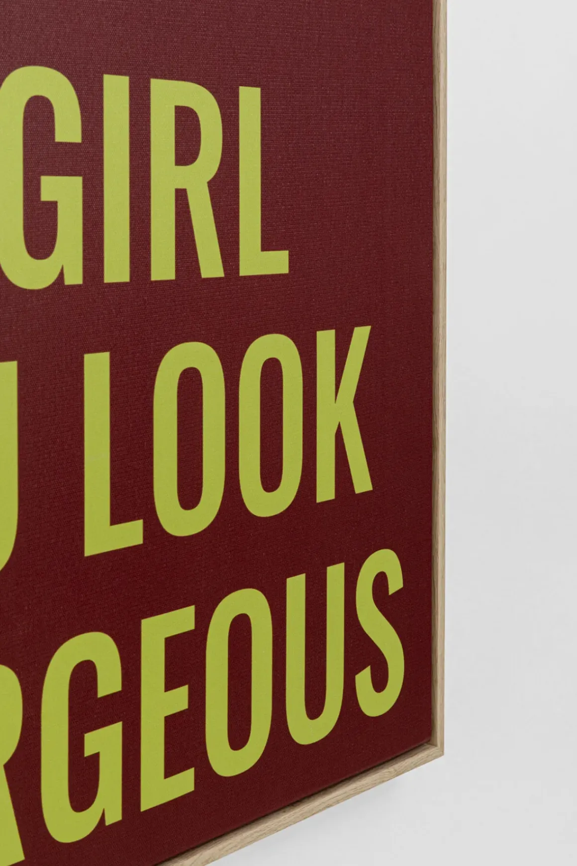 Tavla Go Girl, 50x70cm - KARE Design