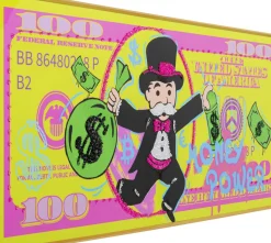 Tavla Graffiti Money, 70x160cm - KARE Design