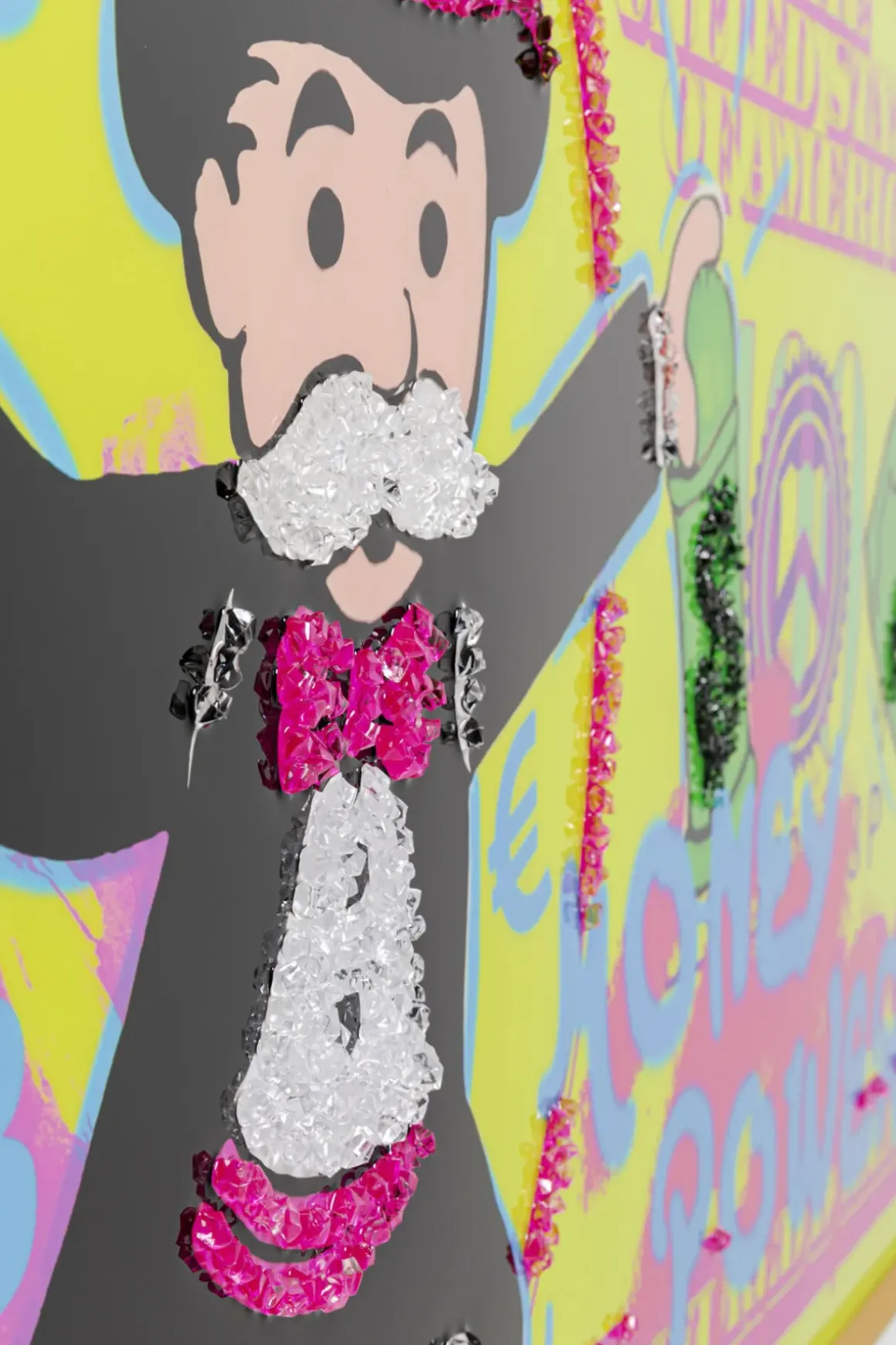Tavla Graffiti Money, 70x160cm - KARE Design