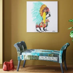 Tavla Headdress Dog, 80x80cm - KARE Design