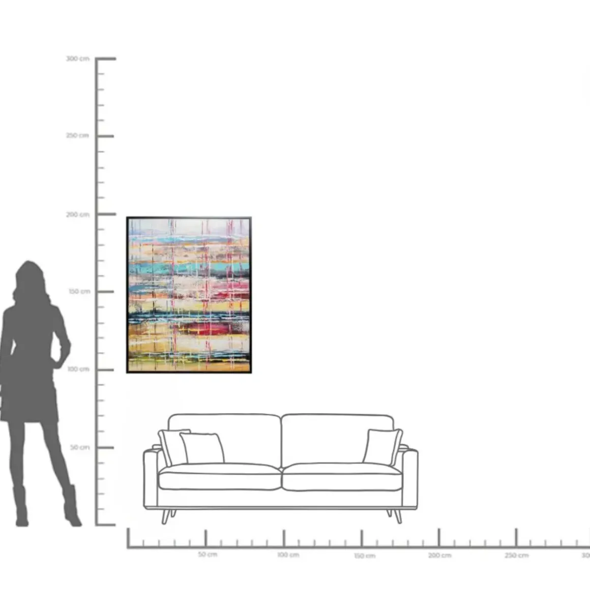 Tavla Orizzonte, 80x100cm - KARE Design