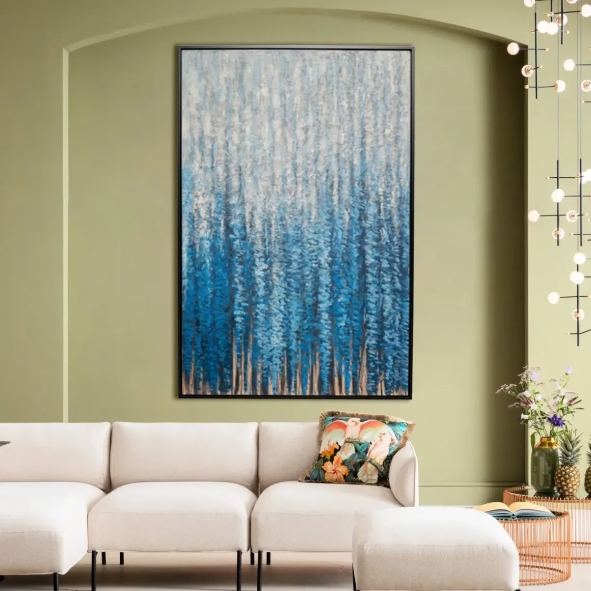 Tavla Rain Shower, 180x120cm - KARE Design