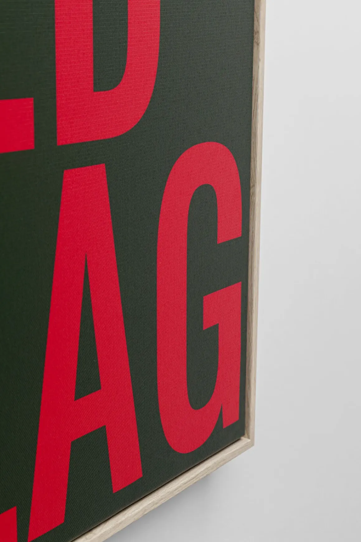 Tavla Red Flag, 40x60cm - KARE Design