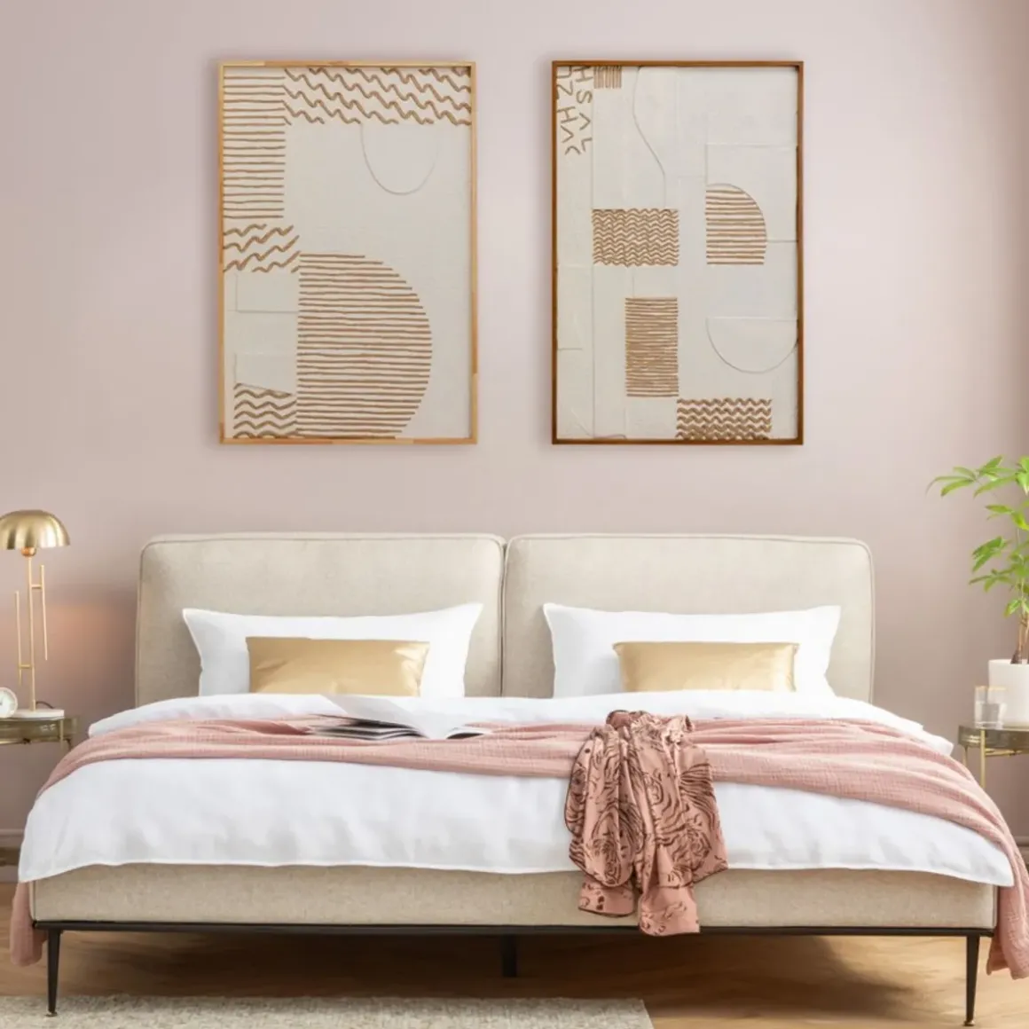 Tavla Sandy Waves, 81x122cm - KARE Design