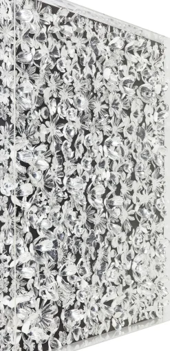 Tavla Silver Flower, 100x100cm - KARE Design