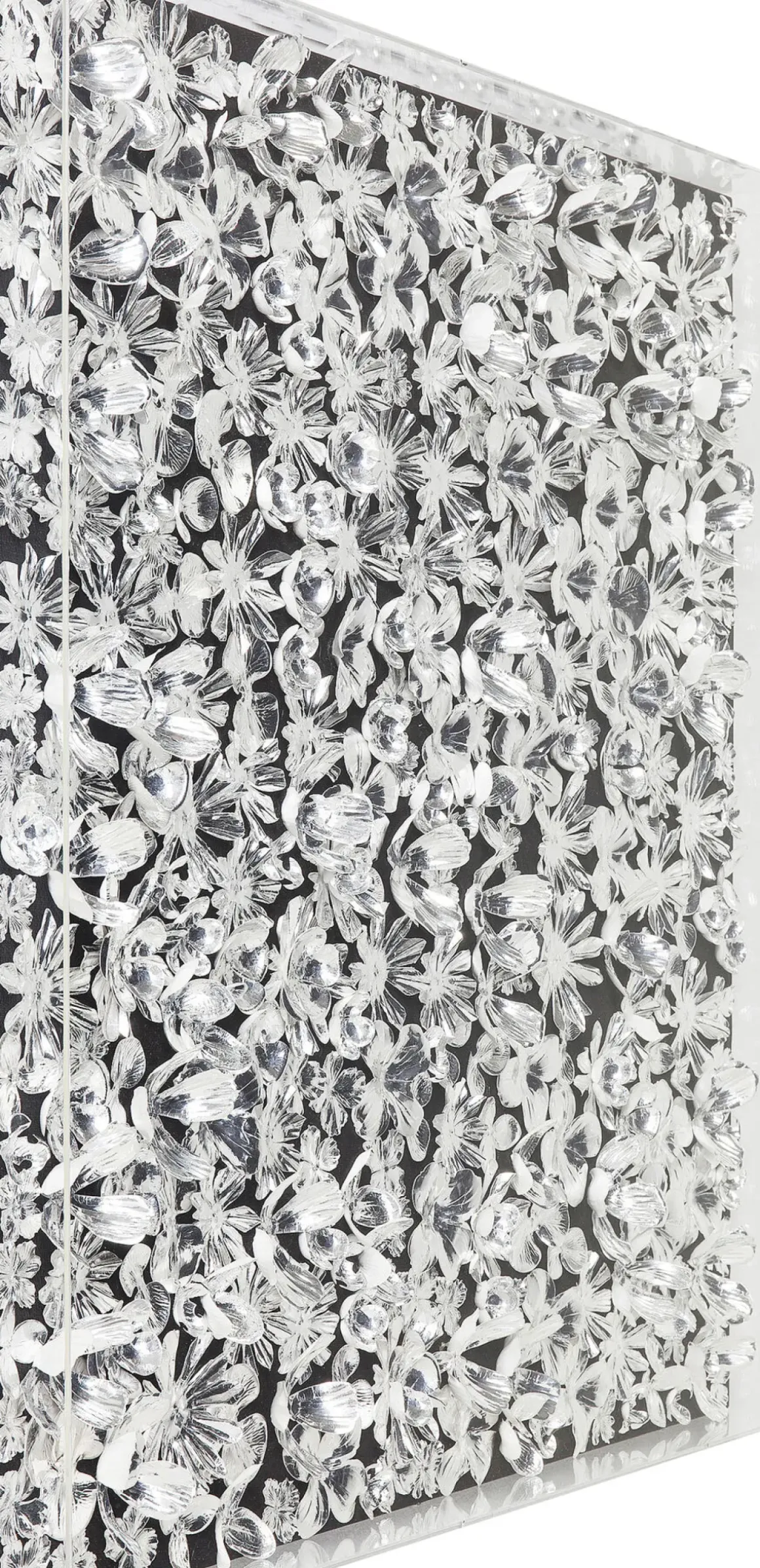 Tavla Silver Flower, 100x100cm - KARE Design