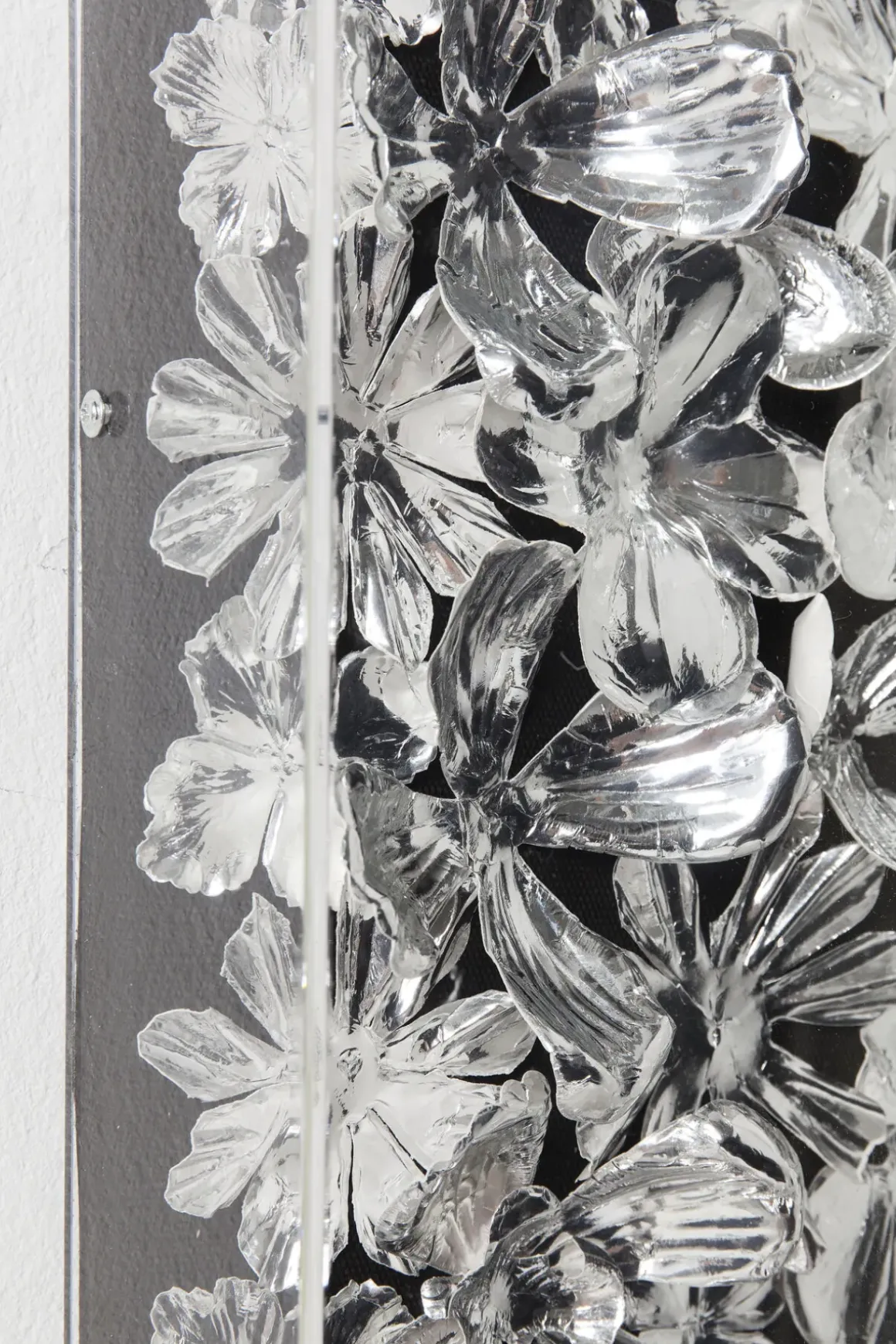 Tavla Silver Flower, 100x100cm - KARE Design