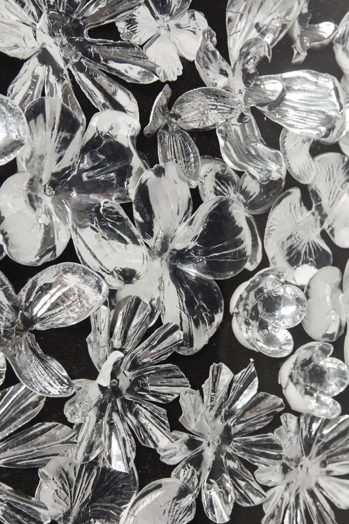 Tavla Silver Flower, 100x100cm - KARE Design