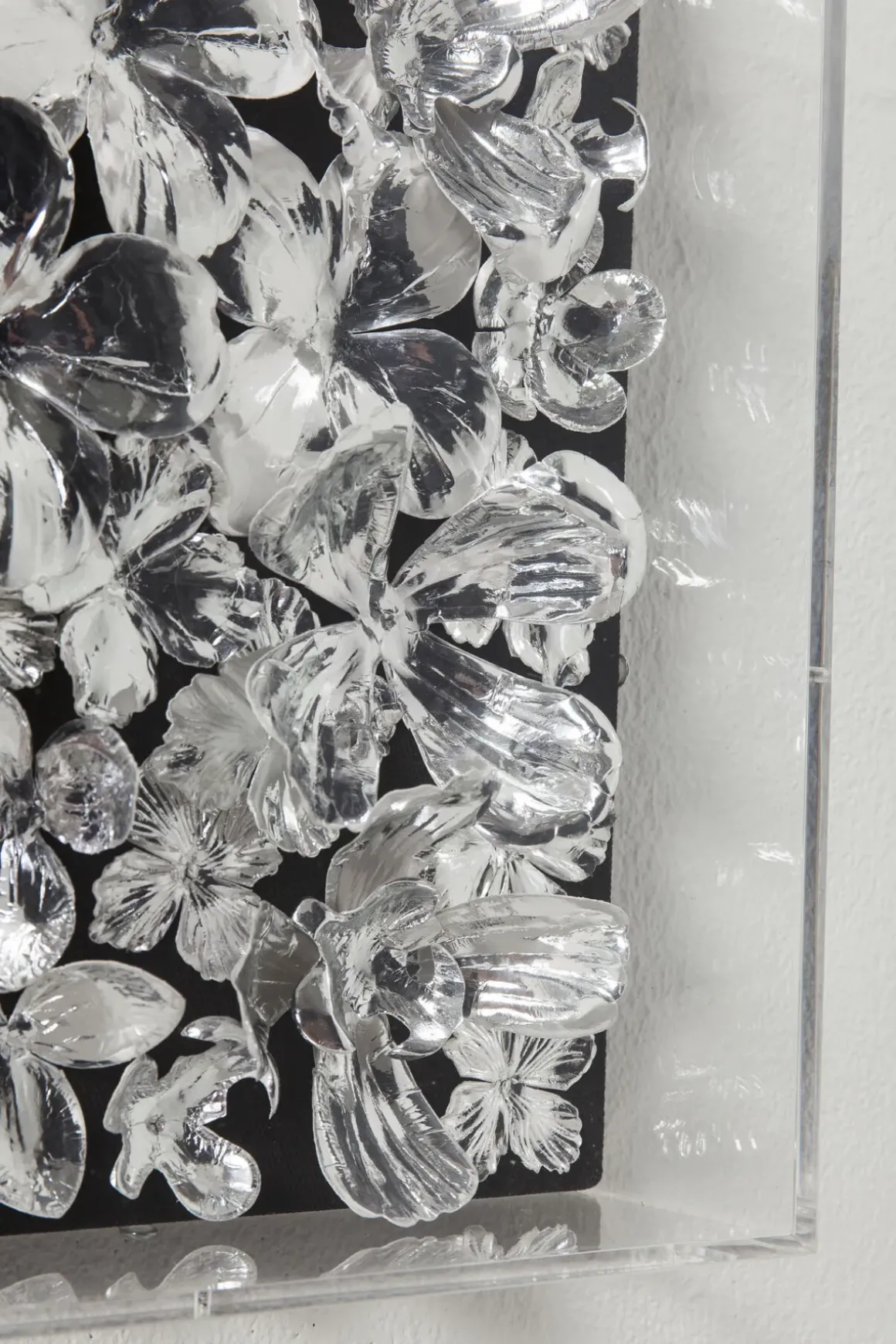 Tavla Silver Flower, 100x100cm - KARE Design