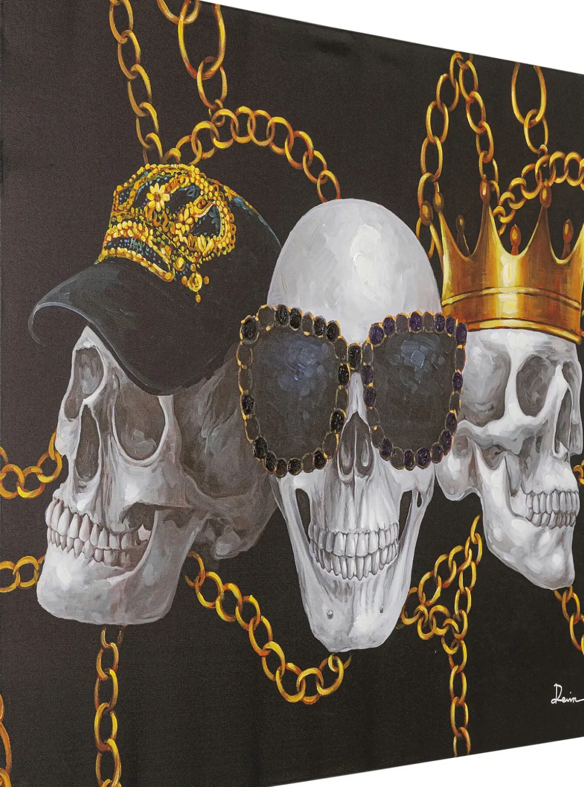 Tavla Skull Gang, 120x90cm - KARE Design