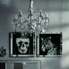 Tavla Spegel Leopard, 80x80cm - KARE Design