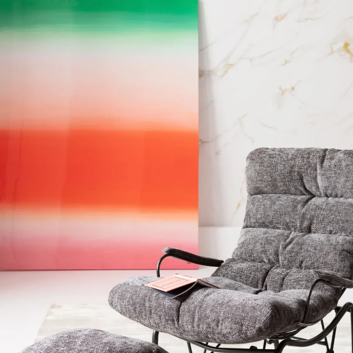 Tavla Tendency Orange - Canvas, 160x120cm - KARE Design