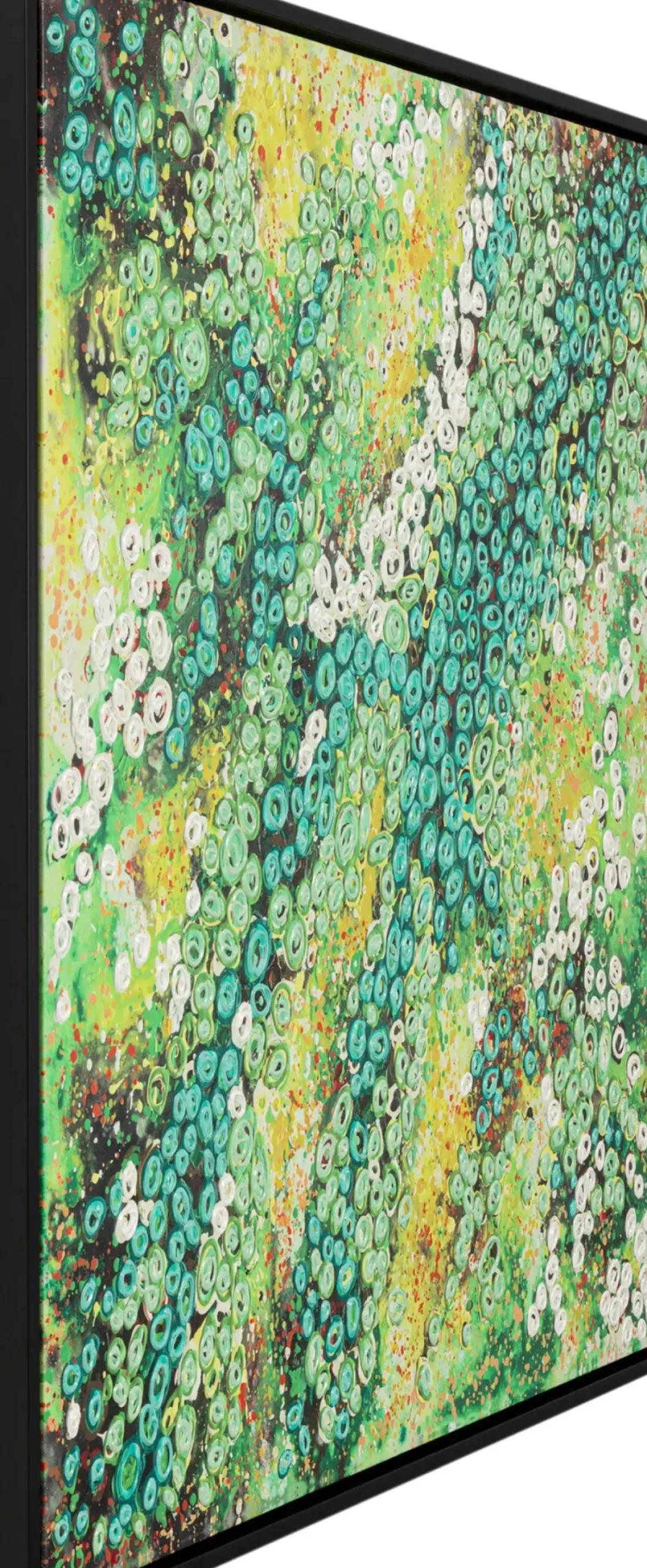 Tavla Top View - Grön, 100x100cm - KARE Design