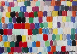 Tavla Touched Colorful Dots 140x200cm - KARE Design