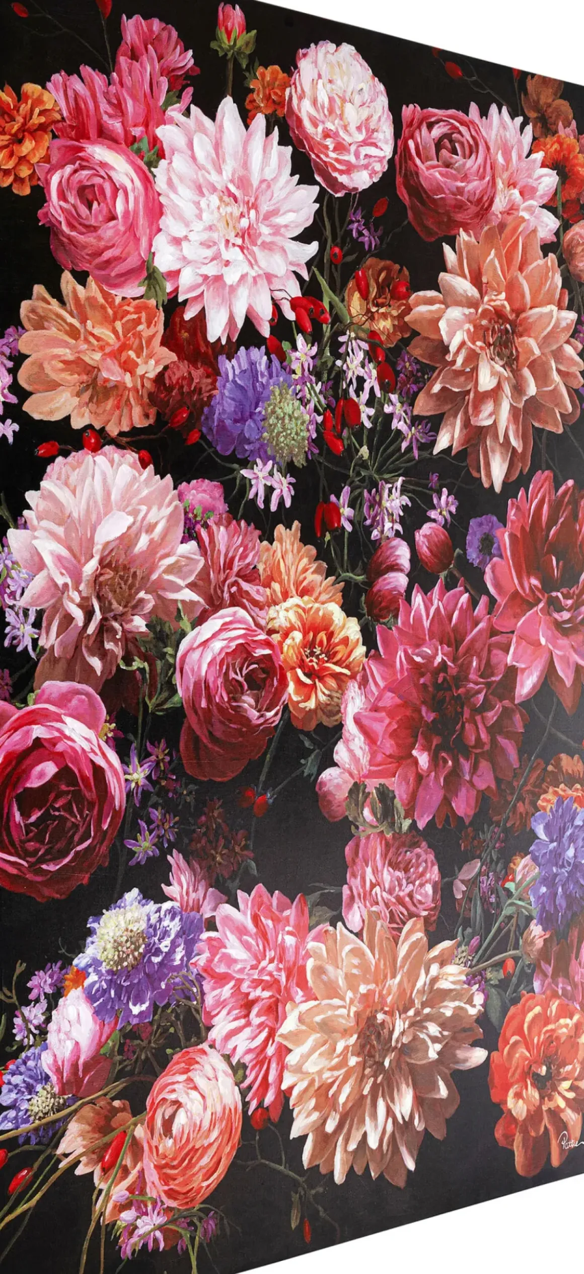 Tavla Touched Flower Bouquet 200x140cm - KARE Design