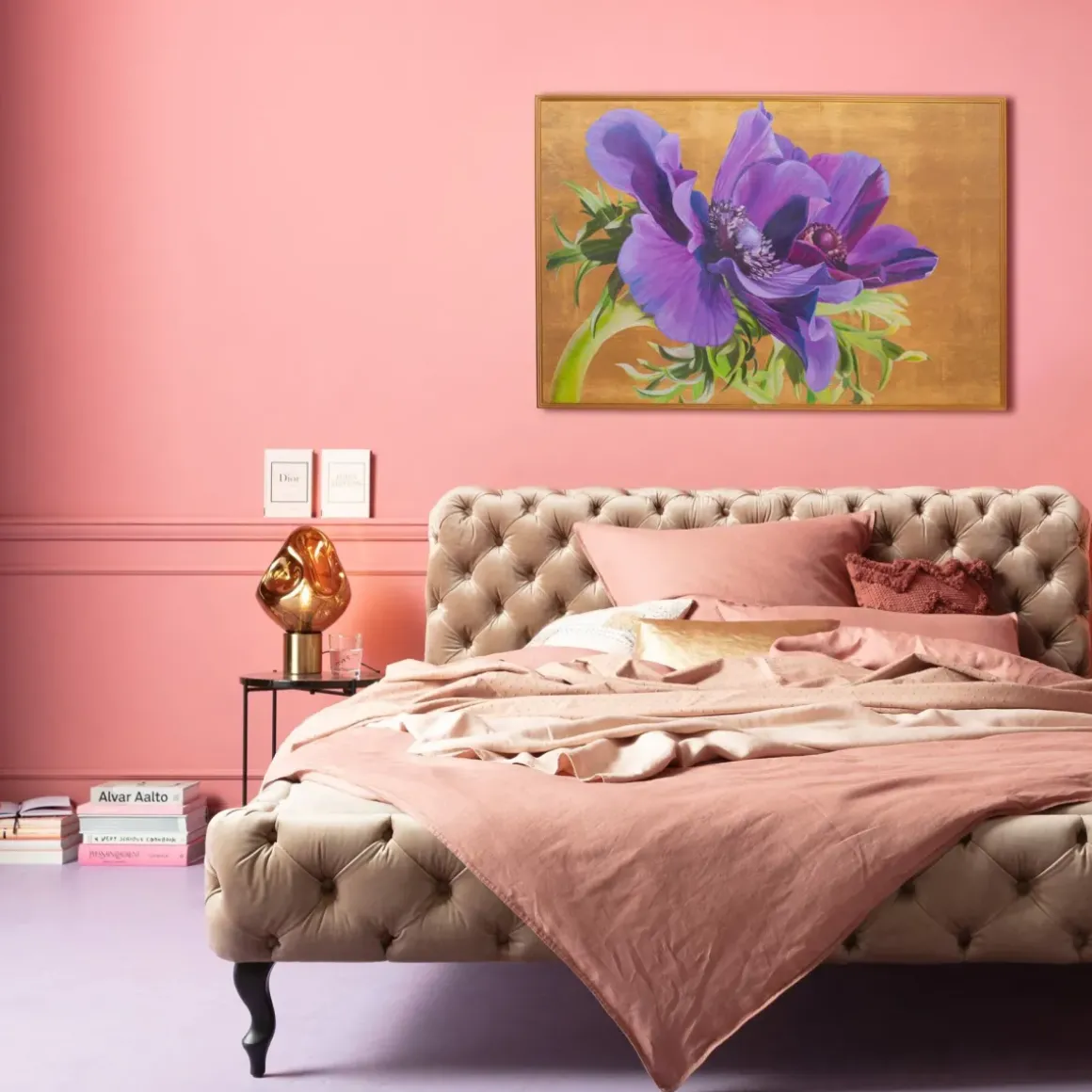 Tavla Violet, 150x100cm - KARE Design