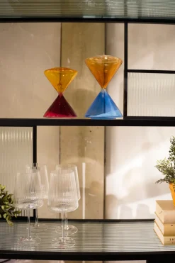 Timglas Blå/Orange - 5 min Ø13 - KARE Design