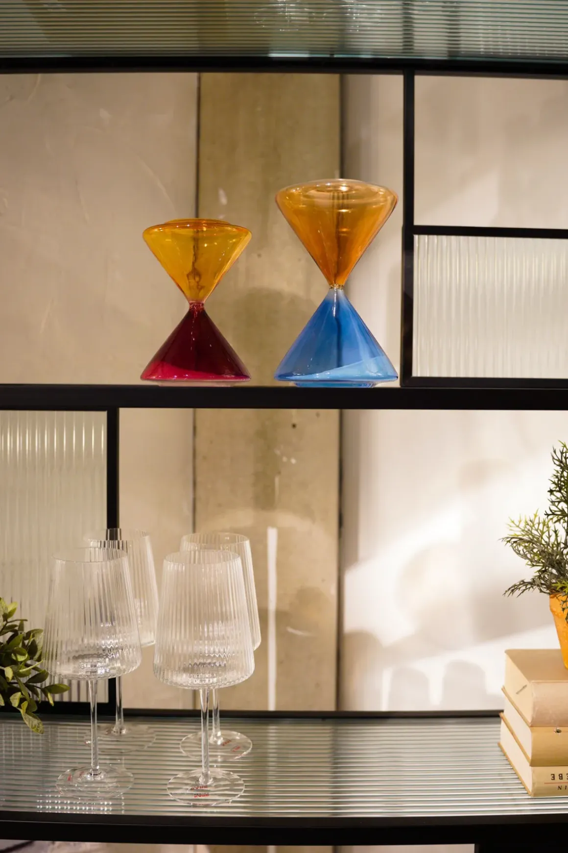 Timglas Röd/Orange - 3 min Ø12 - KARE Design