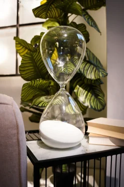 Timglas Timer Vit 240Min - KARE Design