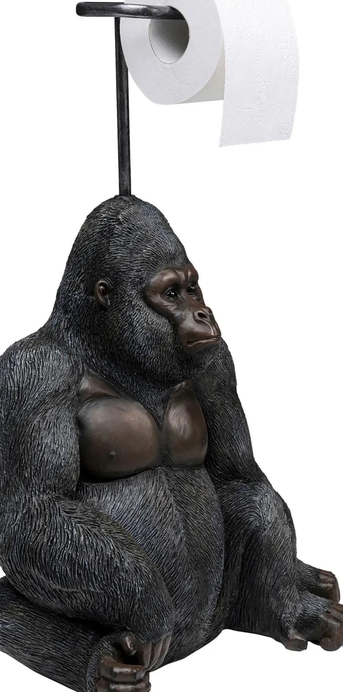 Toalettpappershållare Sitting Gorilla, 51cm - KARE Design