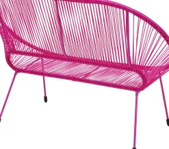 Trädgårdsbänk Acapulco Mono - Rosa - KARE Design